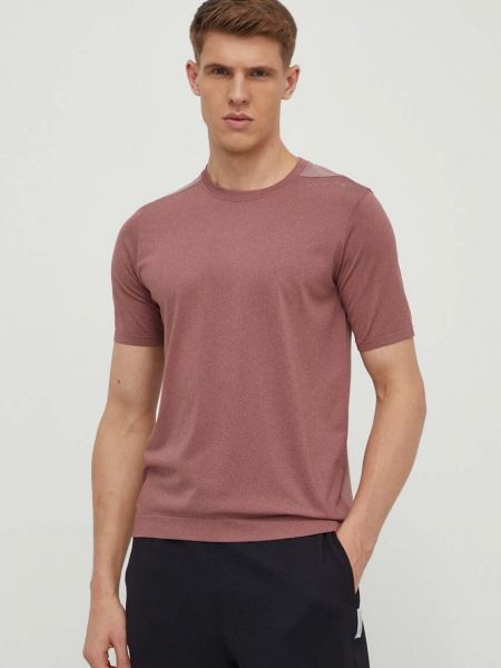 Majica kratki rukavi Calvin Klein Performance ružičasta
