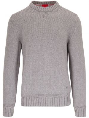 Pullover mit rundem ausschnitt Isaia grau
