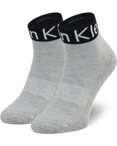 Nízké ponožky Calvin Klein šedé