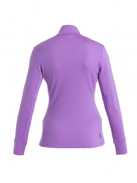 Sportinis džemperis Icebreaker violetinė