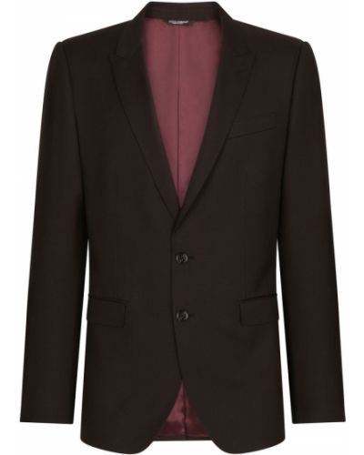 Slim fit ülikond Dolce & Gabbana pruun