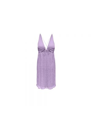 Mini vestido Only violeta