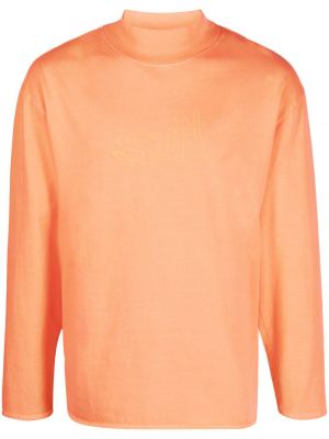Sweatshirt aus baumwoll Erl orange