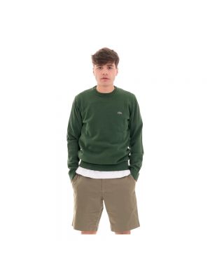 Pullover mit rundem ausschnitt Lacoste grün