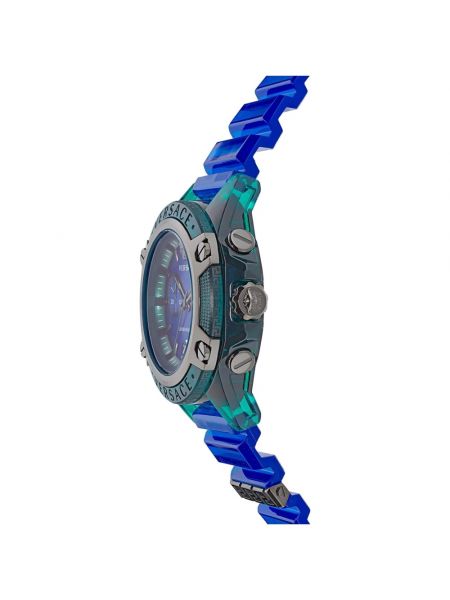 Sportlich transparenter armbanduhr Versace