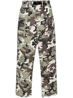 Pantalon large à imprimé camouflage Patta