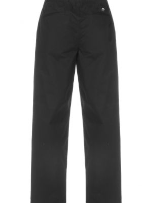 Voľné bavlnené priliehavé nohavice Vans čierna