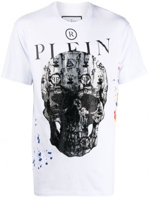 T-shirt Philipp Plein hvid