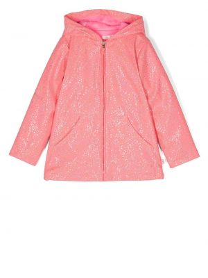Kapucnis klasszikus cipzáras kabát Billieblush - rózsaszín