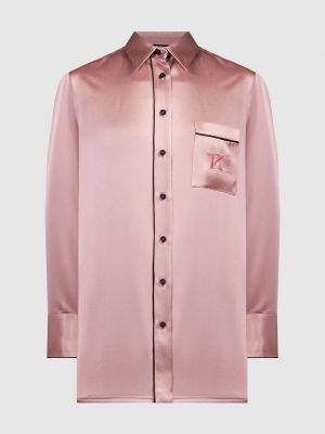 Вишита блуза Kiton рожева