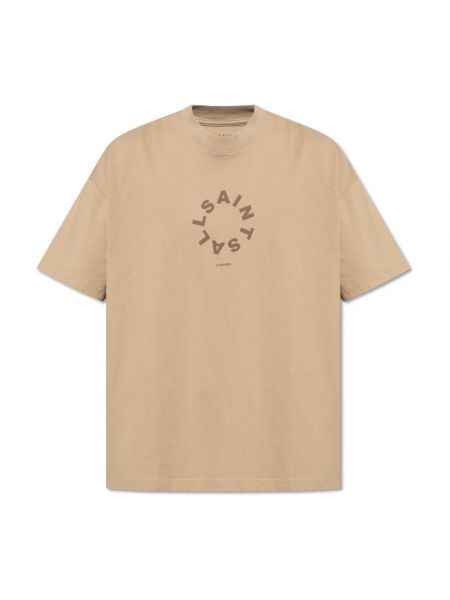 T-shirt Allsaints braun
