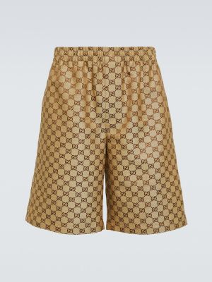 Pantalones cortos Gucci beige
