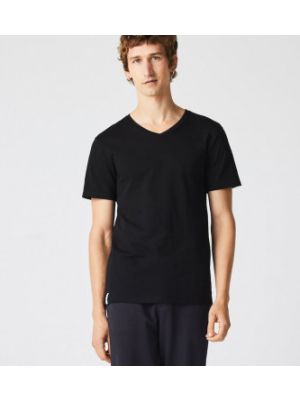 T-shirt slim Lacoste noir