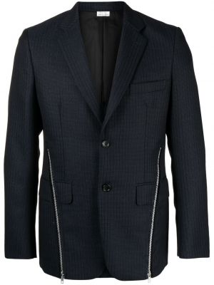 Zip lang blazer Comme Des Garcons Homme Deux blå