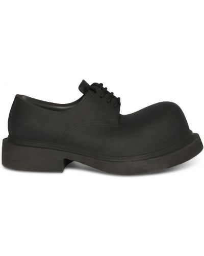Csipkés fűzős derby cipő Balenciaga fekete