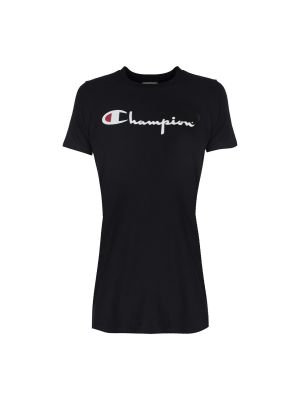 Tričko s krátkými rukávy Champion černé