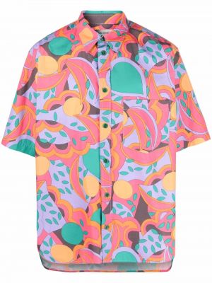 Koszula z nadrukiem w abstrakcyjne wzory Isabel Marant