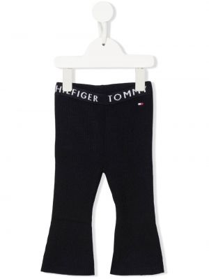 Leggings för tjejer Tommy Hilfiger Junior blå