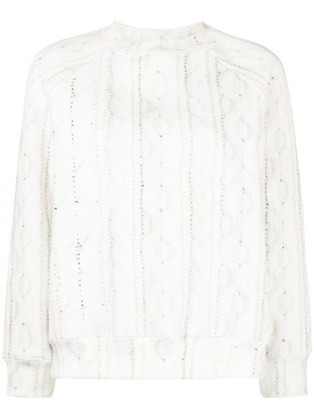 Пуловер Cynthia Rowley бяло