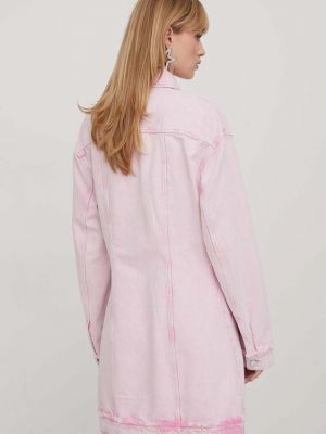 Oversized mini ruha Stine Goya rózsaszín
