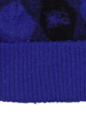 Berretto di lana a rombi Burberry
