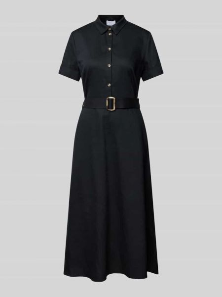 Sukienka na ramiączkach w jednolitym kolorze Jake*s Collection czarna