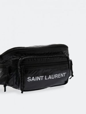 Ремень Saint Laurent черный