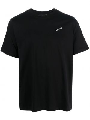 Haftowana koszulka Coperni czarna