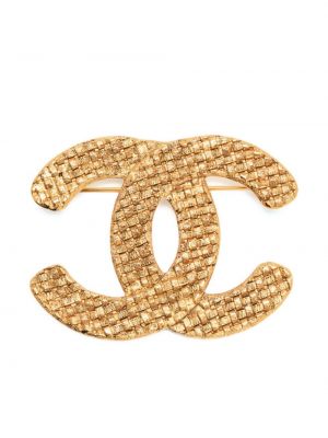 Gesteppter brosche Chanel Pre-owned gold