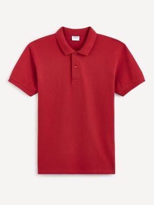 Polo krekls Celio sarkans