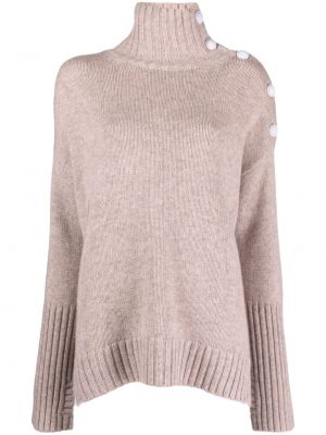 Džemper od kašmira Zadig&voltaire ružičasta