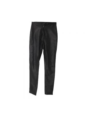 Nylonowe spodnie Isabel Marant Pre-owned czarne