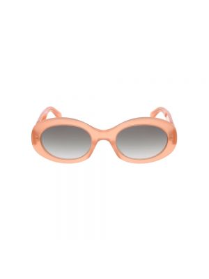 Okulary przeciwsłoneczne Céline pomarańczowe