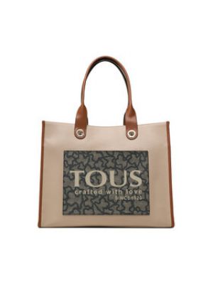 Nákupná taška Tous béžová