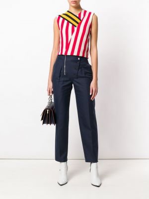 Spodnie z wysoką talią Calvin Klein
