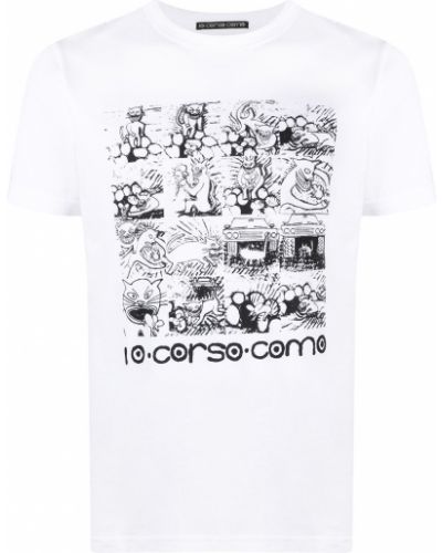 T-shirt mit print 10 Corso Como
