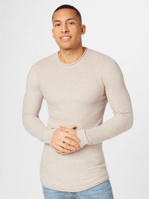 Пуловер Hollister бежово