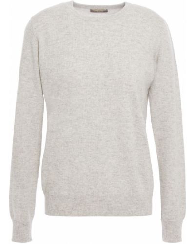 Кашемировый свитер N.peal, серый
