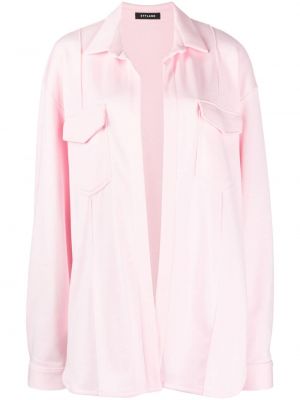 Βαμβακερό πουκάμισο Styland ροζ