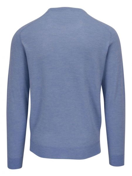 Kašmyro šilkinis megztinis Peter Millar mėlyna