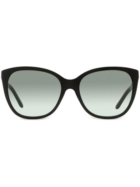 Oversize saulesbrilles Versace Eyewear melns