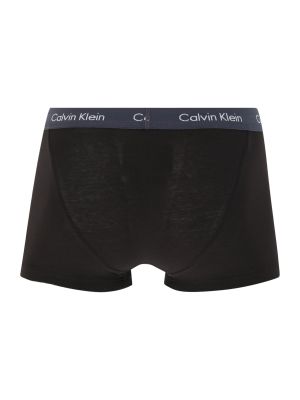 Βαμβακερή μποξεράκια με χαμηλή μέση Calvin Klein μαύρο