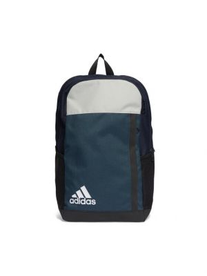 Niebieski plecak z nadrukiem Adidas