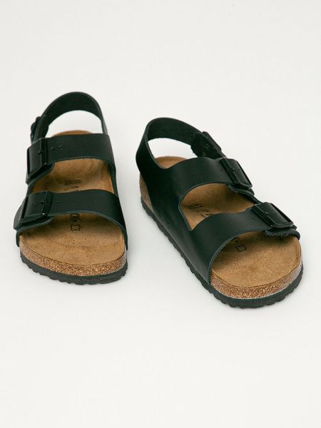 Kožne sandale Birkenstock crna