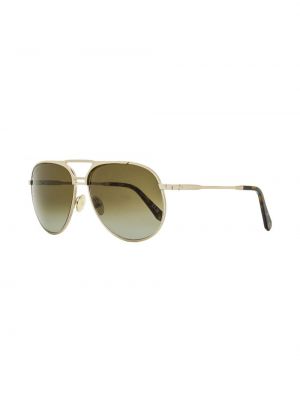 Okulary przeciwsłoneczne gradientowe Omega Eyewear brązowe
