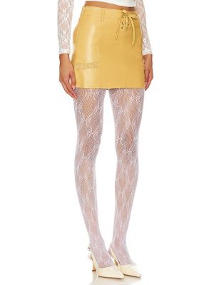 Mini falda Zemeta amarillo