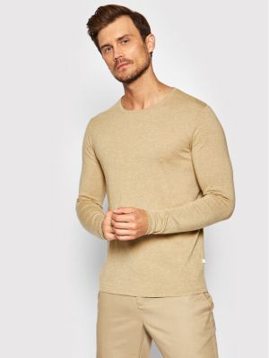 Pulover Selected Homme bež