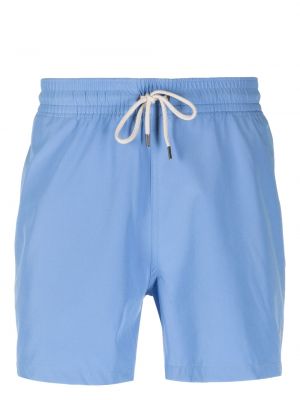 Kratke hlače s vezom Polo Ralph Lauren plava
