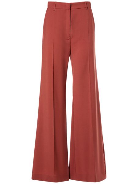 Flare byxor i ull Weekend Max Mara