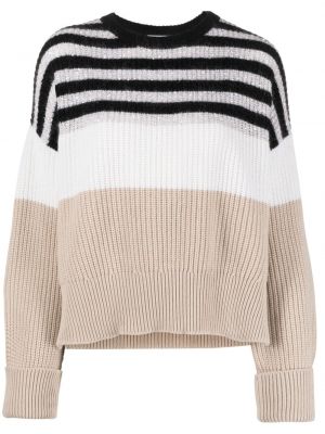 Striped knit sweater Brunello Cucinelli